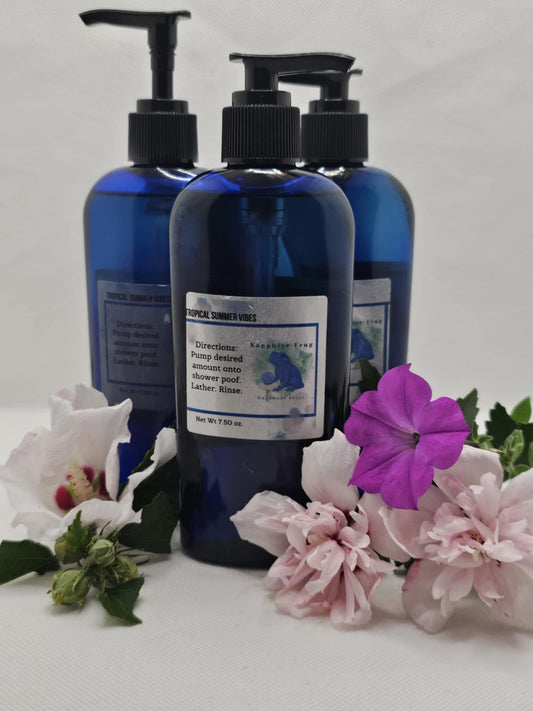 Tropical Summer Vibes Foaming Shower Oil