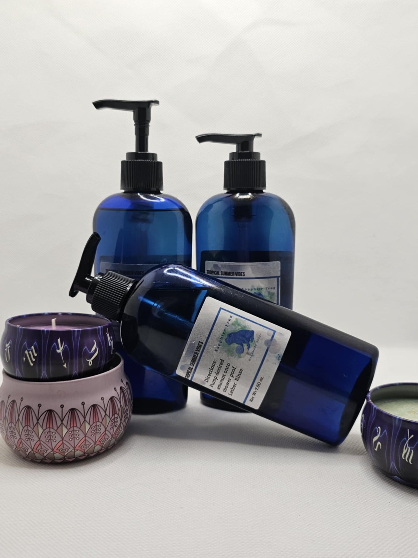 Tropical Summer Vibes Foaming Shower Oil