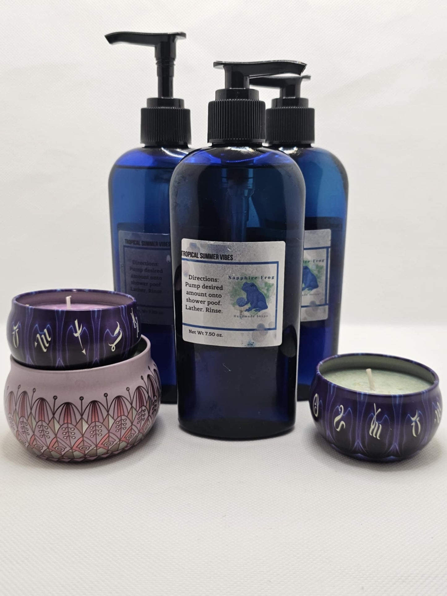 Tropical Summer Vibes Foaming Shower Oil