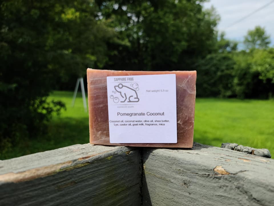 Pomegranate Coconut Bar Soap