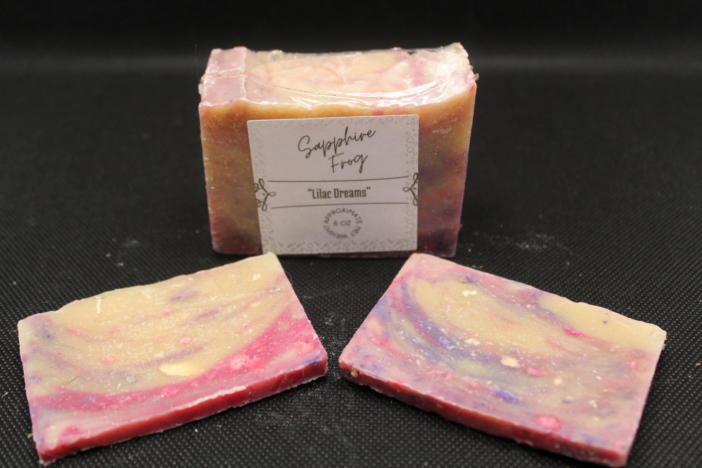 Assorted soap samples